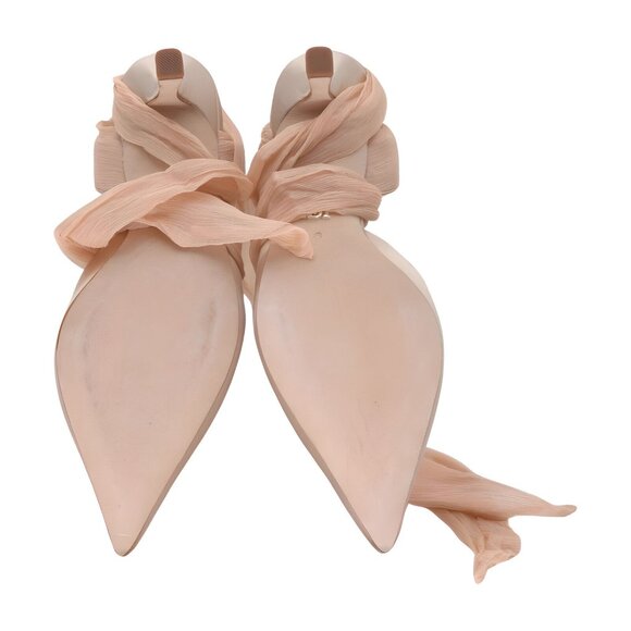 Badgley Mischka Women's Blaze Pump, Latte Satin, Size 6 - Picture 5 of 5